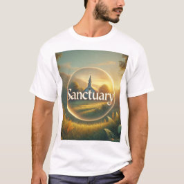 Camiseta Encontre seu Santuário - Vista sua fé com estilo