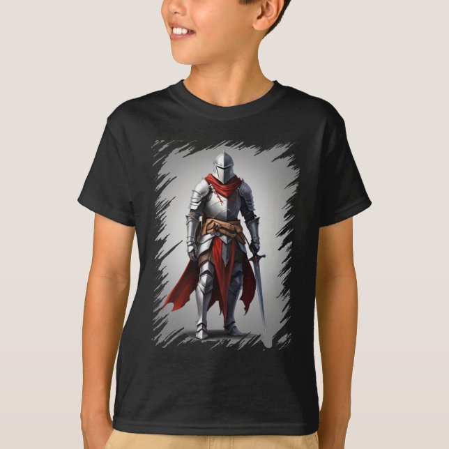 Camiseta Encontre seu T-Shirt Guerreiro na ZAZZLE (Frente)