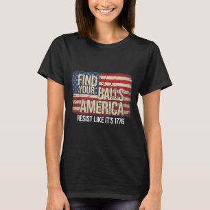 Camiseta Encontre sua América resistente como se fossem 177