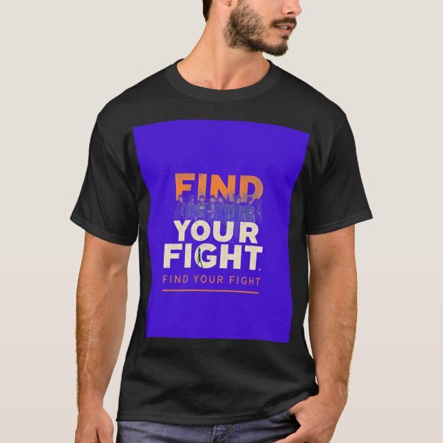 Camiseta encontre sua luta (Frente)