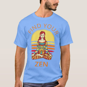 Camiseta Encontre sua Meditação Zen I