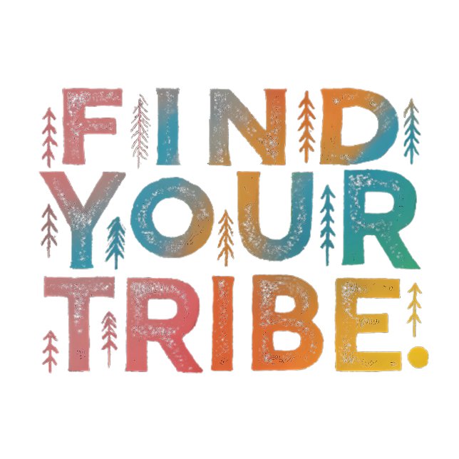 Camiseta Encontre sua tribo (Find Your Tribe)