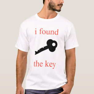 Camiseta encontrei a chave