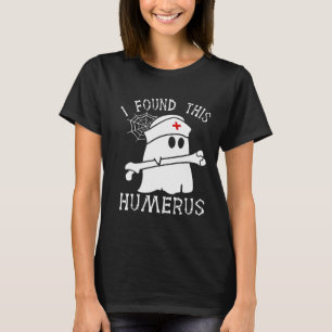 Camiseta Encontrei Esta Enfermeira Fantasma Divertida No Ha