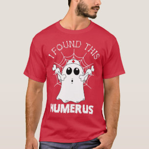 Camiseta Encontrei Esta Enfermeira Fantasma Engraçada Hallo