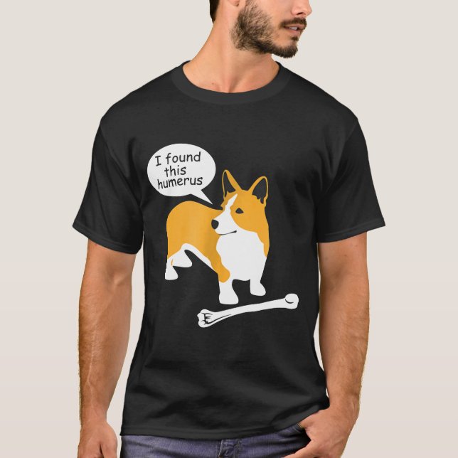 Camiseta Encontrei Este Cachorro Ns18 Pembroke Corgi (Frente)
