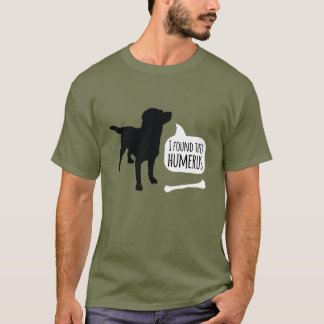 Camiseta Encontrei Este Cachorro Ósseo Humeroso