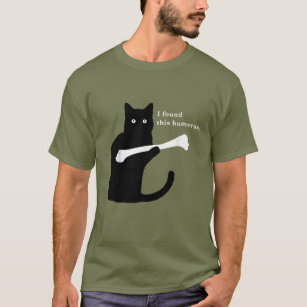 Camiseta Encontrei Este Humero De Gatos Engraçados.