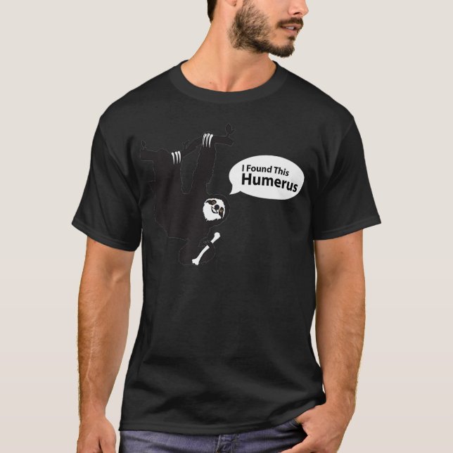 Camiseta Encontrei Este Humero Engraçado Radiologia XRay Te (Frente)