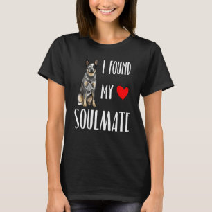 Camiseta Encontrei Meu Gêmeo Espiritual Cão Vaqueiro Austra