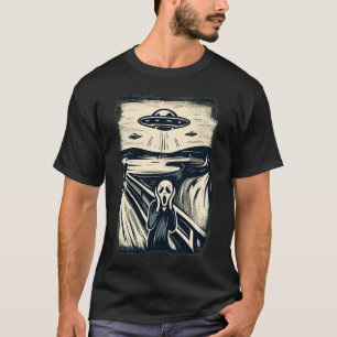 Camiseta Encontro Alien 'O Grito'