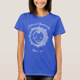 Camiseta Encontro Celestial Personalizado Eclipse