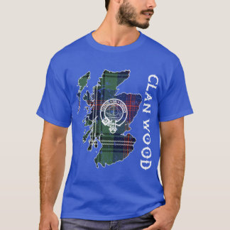 Camiseta Encontro Clan Wood Sobrenome Nome Família Correspo