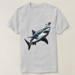 Camiseta Encontro com Megalodon
