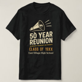 Camiseta Encontro de 50 Anos da Turma do Preto Vintage Ousa