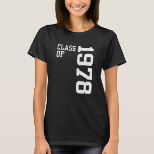 Camiseta Encontro de ex-alunos da turma de 1978 do ensino m