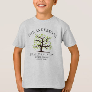 Camiseta Encontro de Família Personalizado Correspondendo G