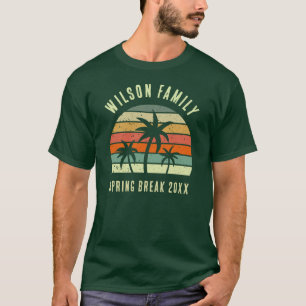Camiseta Encontro de Família Personalizado na Praia