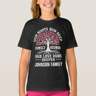 Camiseta Encontro de Família Personalizado Nossa Árvore de