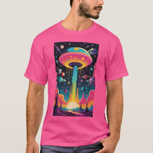 Camiseta Encontro de OVNI no Planeta 9