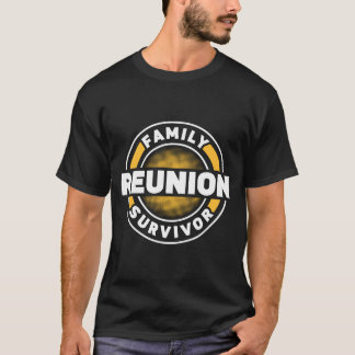Camiseta encontro de reunião familiar reunindo famílias