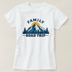 Camiseta Encontro Familiar Feminino Viagem de Carro