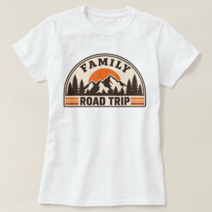 Camiseta Encontro Familiar Feminino Viagem de Carro