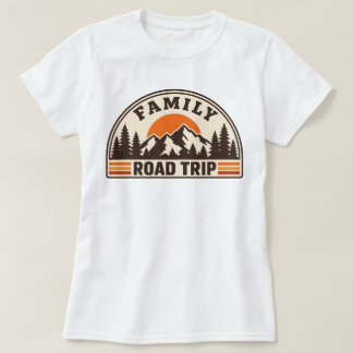 Camiseta Encontro Familiar Feminino Viagem de Carro