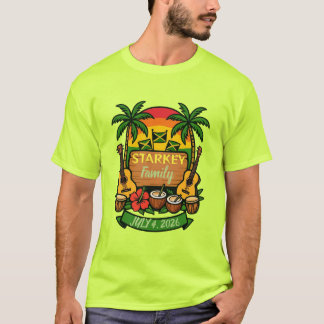 Camiseta Encontro familiar vibe jamaicana