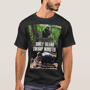 Camiseta Encontros com o monstro do pântano da ilha de mel 