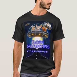 Camiseta Encontros Encerrados Engraçados do Tipo Purred