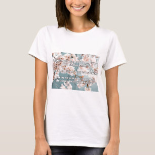 Camiseta Encorajamento à cotação positiva do Empath Warrior