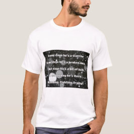 Camiseta Encorajamento de Cotação Positiva da Força Empath
