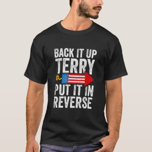 Camiseta Encoste-o Terry e coloque-o no reverso