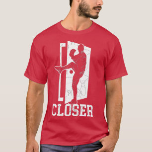 Camiseta Encosto Engraçado Esmaga a Porta do Baseball Arran