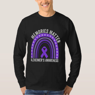 Camiseta End Alzheimers Purple Memories Matam Alzheimers A