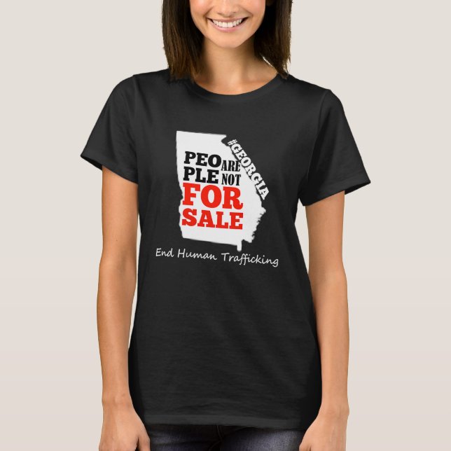 Camiseta End Human Trafficking  Human Trafficking Awareness (Frente)