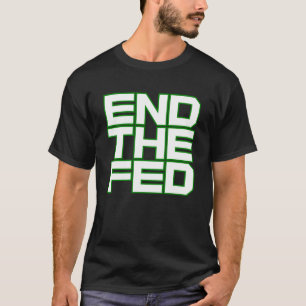 Camiseta END O FED (branco e verde)