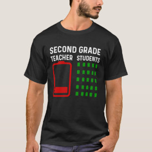 Camiseta End Of Year Teacher 2nd Grade Goodbye Teacher Bat