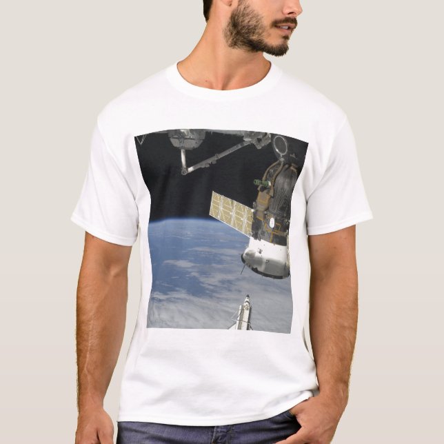 Camiseta Endeavor, nave espacial Soyuz (Frente)
