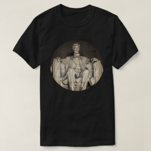 Camiseta Endereço de Lincoln em Gettysburg 19 de novembro d