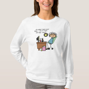 Camiseta Endireite a primeira vez o humor
