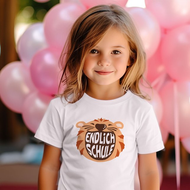 Camiseta Endlich Schule Schulkind 1 Klasse Einschulung (Criador carregado)