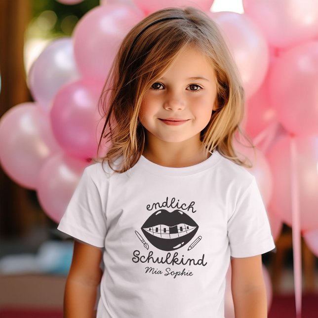 Camiseta Endlich Schulkind Schultuete 1 Klasse Einschulung (Criador carregado)