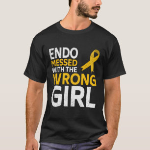 Camiseta Endo Associado À Consciência Errada Da Endometrios