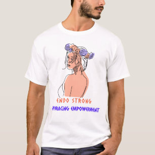 Camiseta Endo forte abraçando o empoderamento