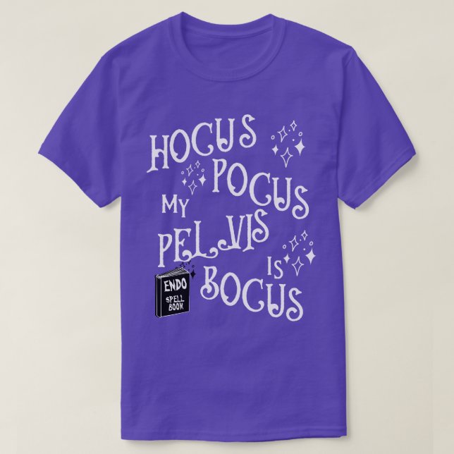 Camiseta ENDO My Pelvis Is Bogus (Frente do Design)