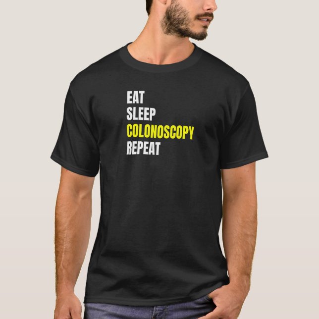 Camiseta Endo Tech Medical Sigmoidoscopy Colon Exam Colono (Frente)