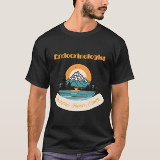 Camiseta Endocrinologista Hormônios Pro Médicos Humor Saúde