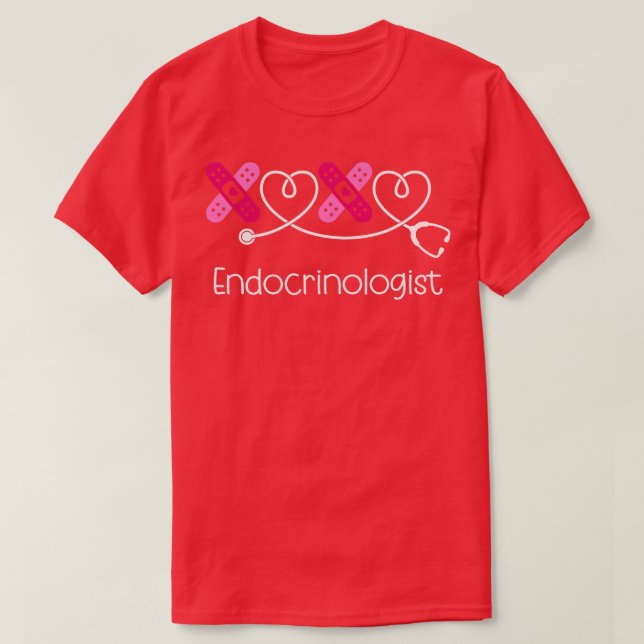Camiseta Endocrinologista Xoxo (Frente do Design)